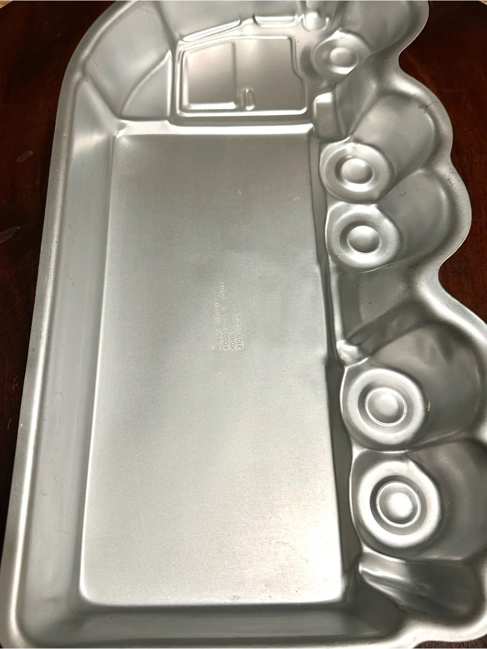 Vintage 1986 Wilton Aluminum Semi Truck Cake Pan Mold